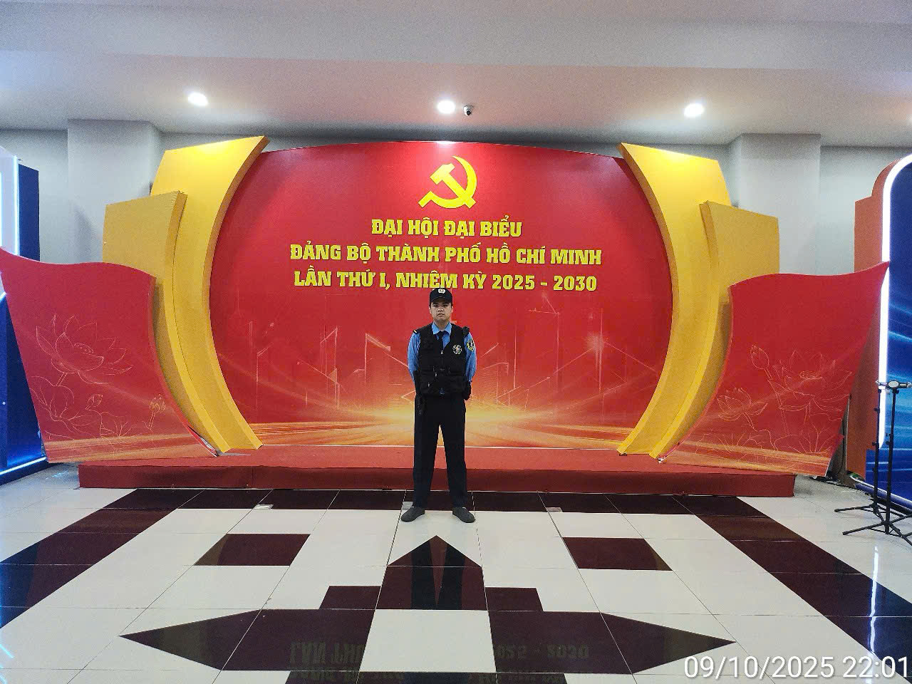 Hoàng Long Hải – bảo vệ Đại hội Đảng bộ Tp.HCM